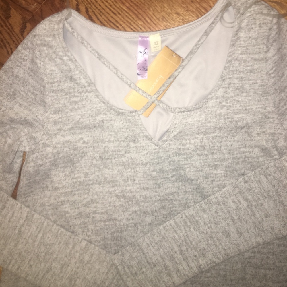 francesca’s grey dress